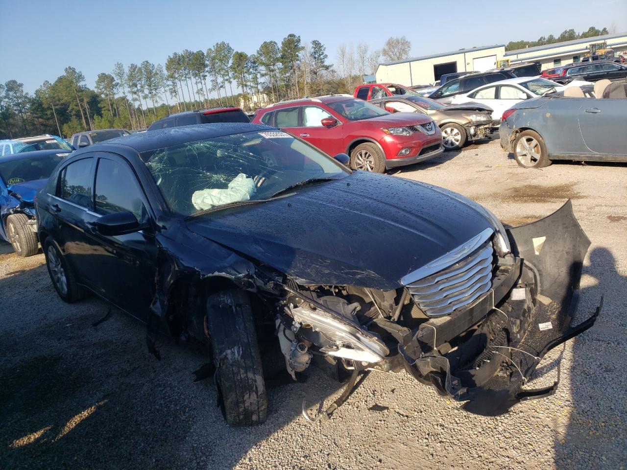 CHRYSLER 200 LX 2014 with VIN 1C3CCBAG9EN149887 - Photo from auction