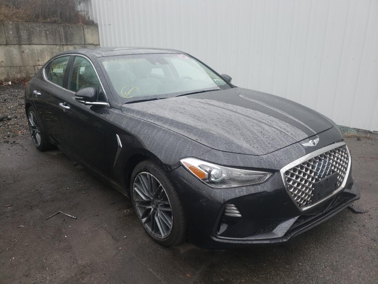 GENESIS G70 ELITE 2019 with VIN KMTG34LA4KU013283 - Photo from auction