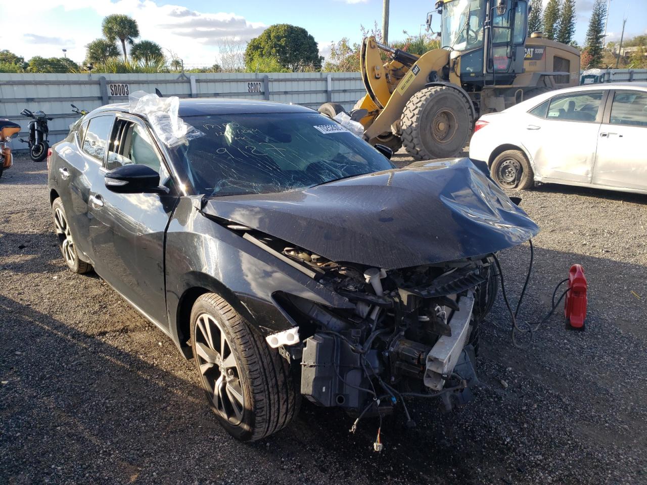 NISSAN MAXIMA 3.5 2018 with VIN 1N4AA6AP1JC379127 - Photo from auction
