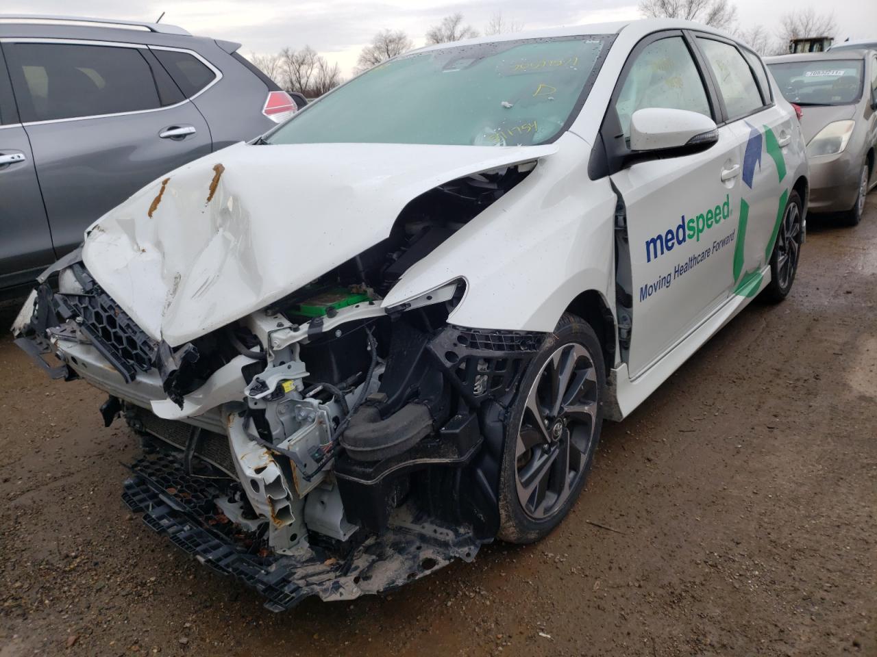 Photo 2 from auction – 2018 TOYOTA COROLLA IM with VIN JTNKARJE5JJ571754