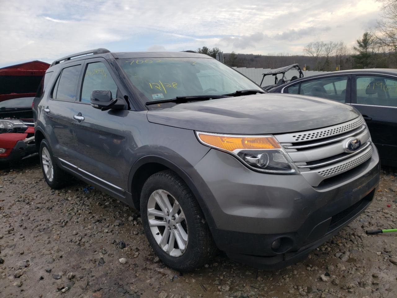 FORD EXPLORER X 2014 with VIN 1FM5K8D80EGC53733 - Photo from auction