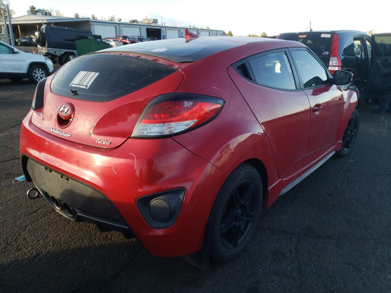 Photo 4 from auction – 2014 HYUNDAI VELOSTER T with VIN KMHTC6AEXEU184814