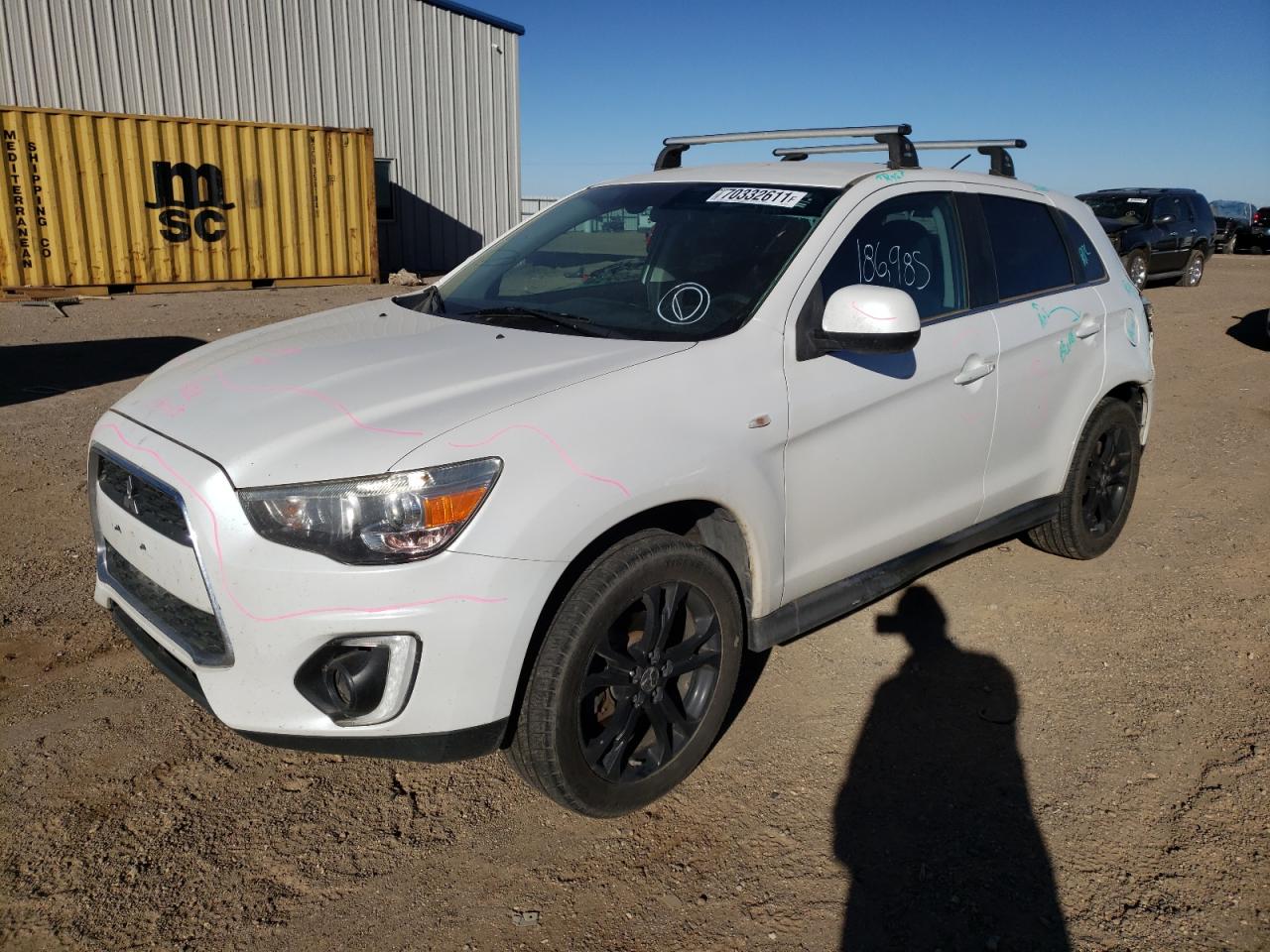 Photo 2 from auction – 2015 MITSUBISHI OUTLANDER with VIN 4A4AR4AU4FE023322