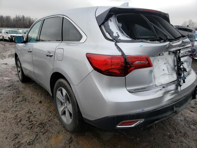 Photo 3 from auction – 2014 ACURA MDX with VIN 5FRYD4H27EB019950