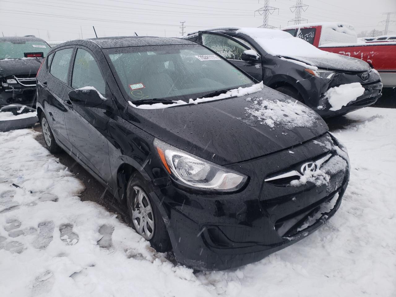 HYUNDAI ACCENT GLS 2014 with VIN KMHCT5AE2EU189760 - Photo from auction
