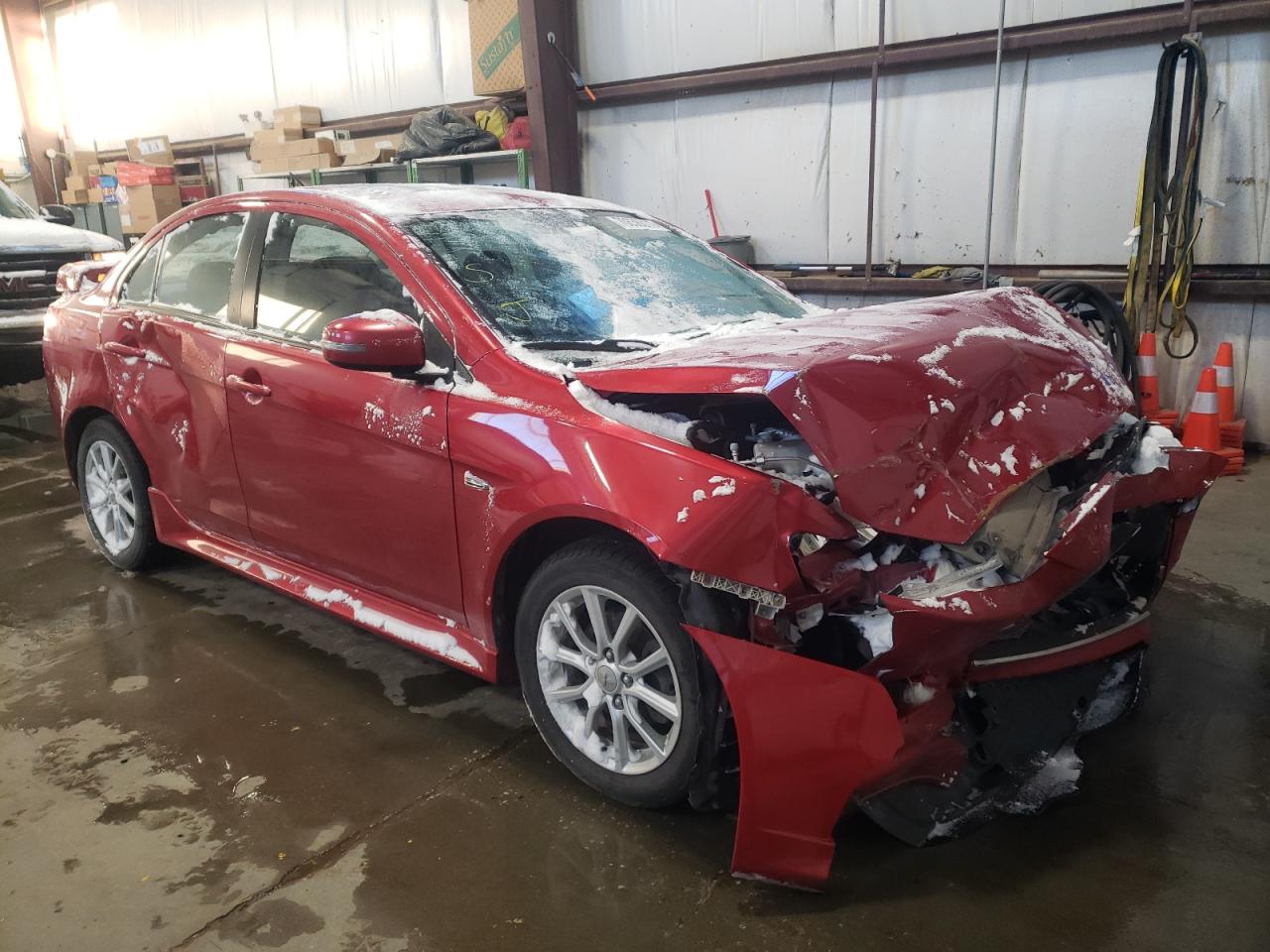 MITSUBISHI LANCER ES 2015 with VIN JA32U2FUXFU607459 - Photo from auction