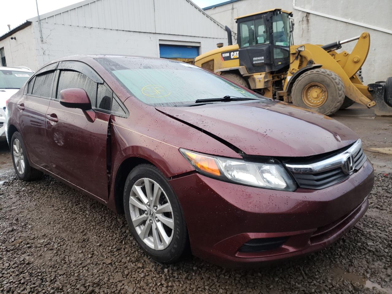 HONDA CIVIC EX 2012 con VIN 19XFB2F86CE322411 - Foto de la subasta