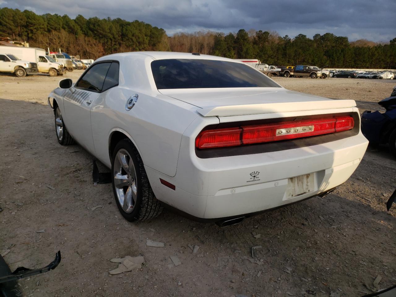 Photo 3 from auction – 2014 DODGE CHALLENGER with VIN 2C3CDYAG9EH158422