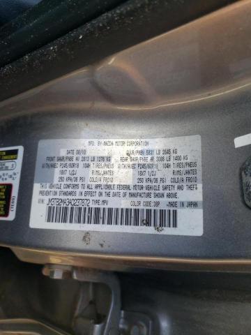 Photo 10 from auction – 2010 MAZDA CX-9 with VIN JM3TB2MA3A0237872