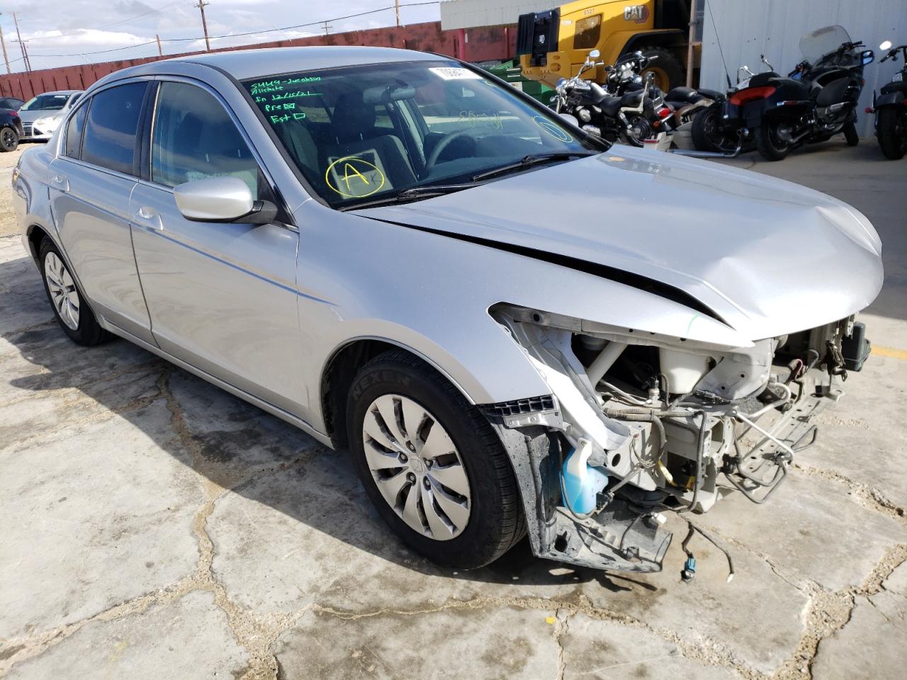 Photo 1 from auction – 2012 HONDA ACCORD LX with VIN 1HGCP2F31CA165772