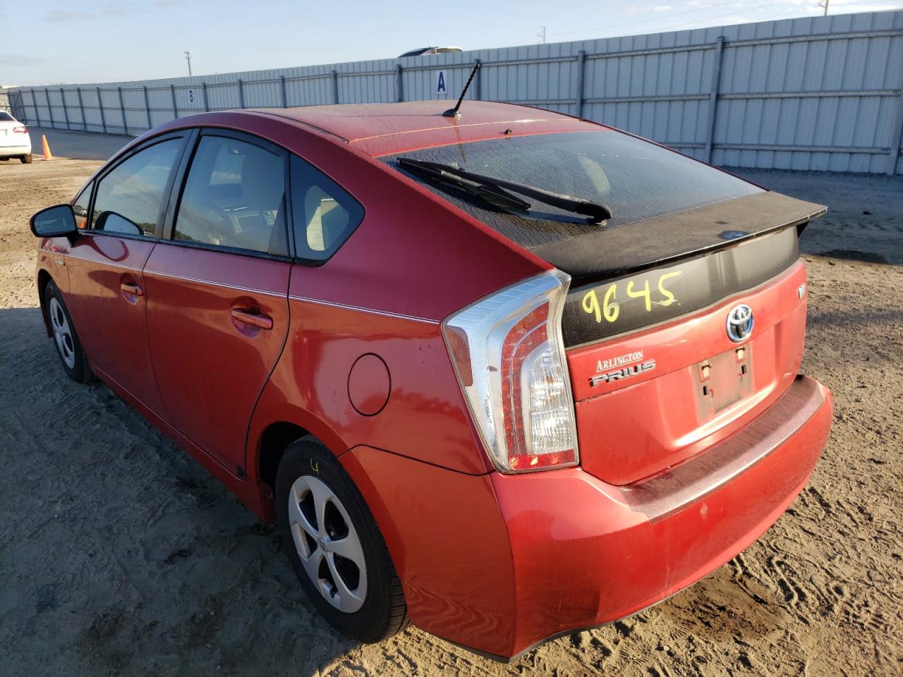 Photo 3 from auction – 2012 TOYOTA PRIUS with VIN JTDKN3DU9C5449645