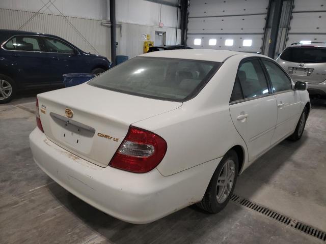 Photo 4 from auction – 2002 TOYOTA CAMRY LE with VIN 4T1BE32K62U052525