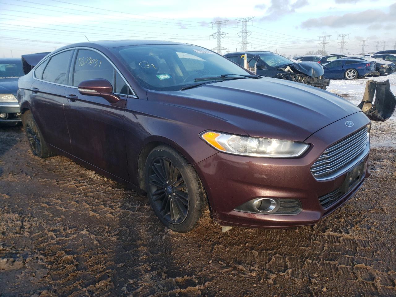 FORD FUSION SE 2013 with VIN 3FA6P0H98DR248761 - Photo from auction