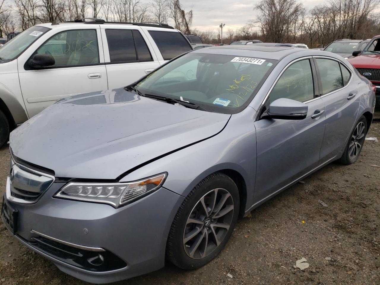 Photo 2 from auction – 2015 ACURA TLX ADVANC with VIN 19UUB3F76FA009632