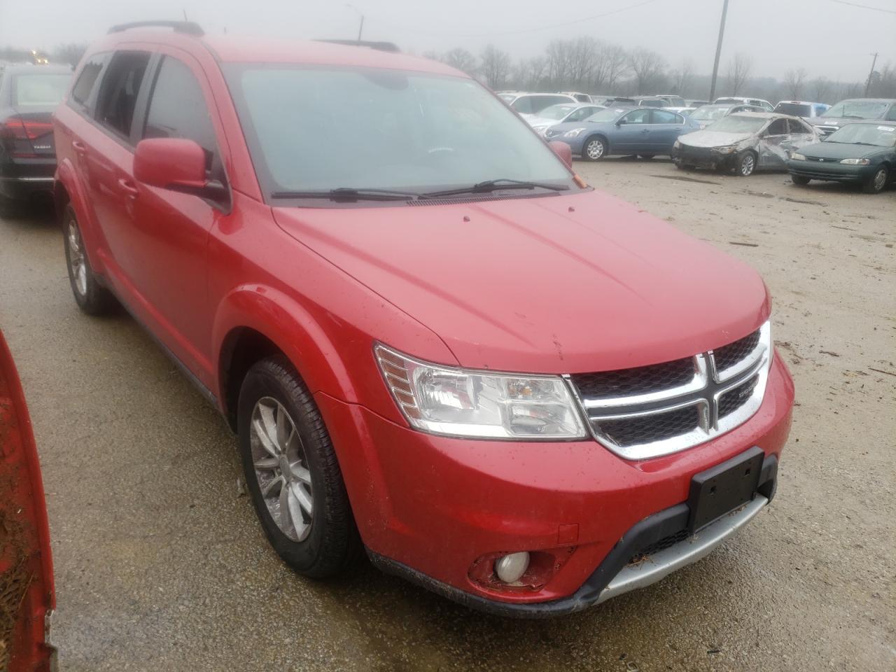 DODGE JOURNEY SX 2017 with VIN 3C4PDDBG1HT542582 - Photo from auction