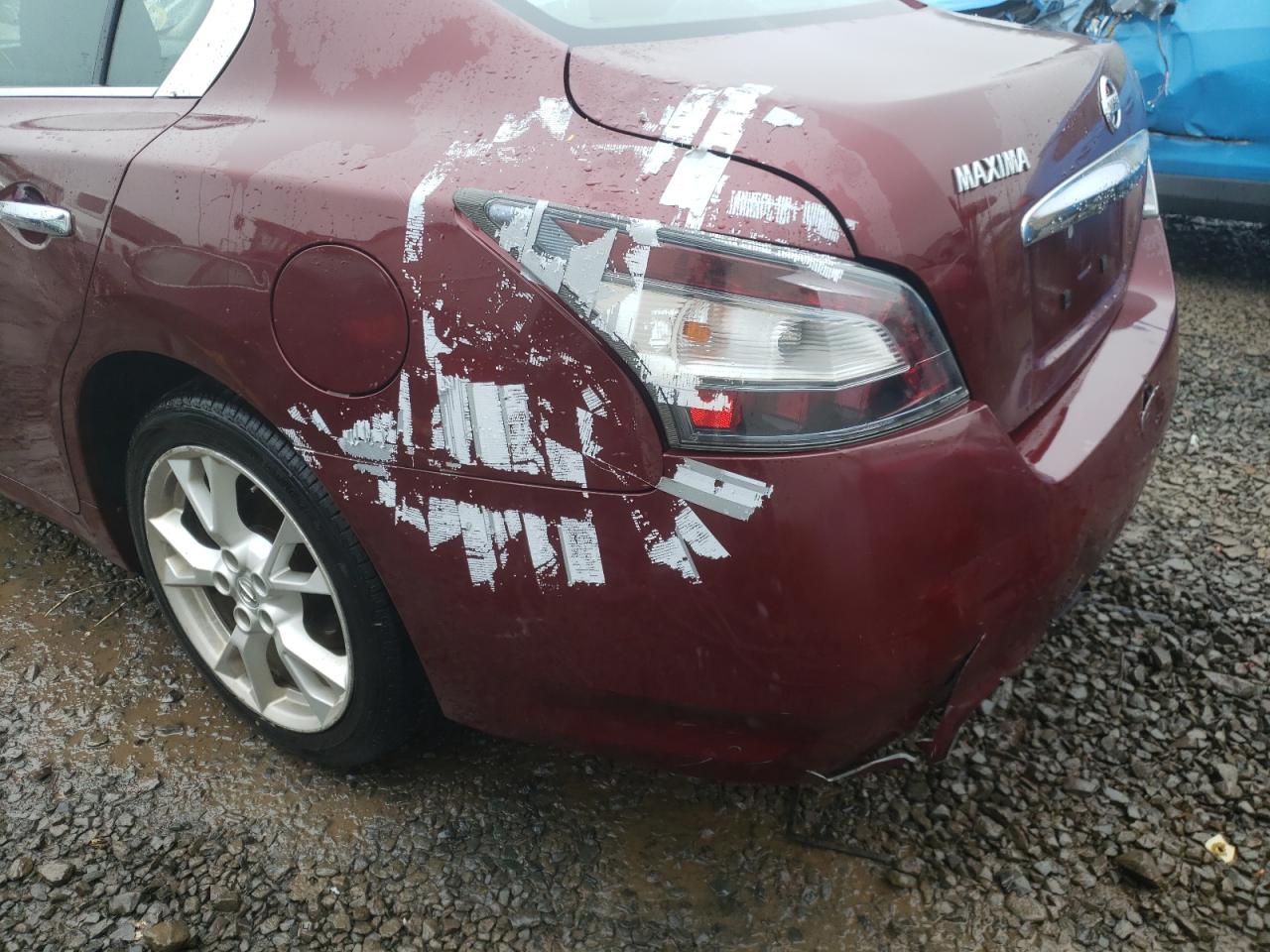 Photo 9 from auction – 2012 NISSAN MAXIMA S with VIN 1N4AA5AP7CC811846