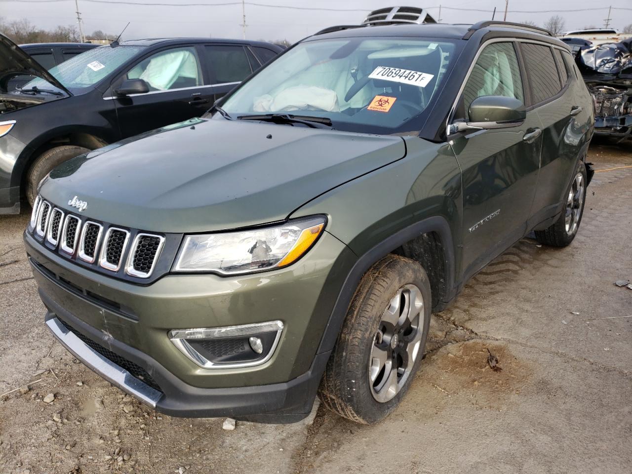 Photo 2 from auction – 2020 JEEP COMPASS LI with VIN 3C4NJDCB6LT119489
