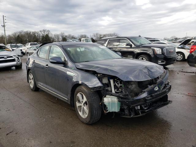 KIA OPTIMA HYB 2015 with VIN KNAGM4AD2F5082270 - Photo from auction