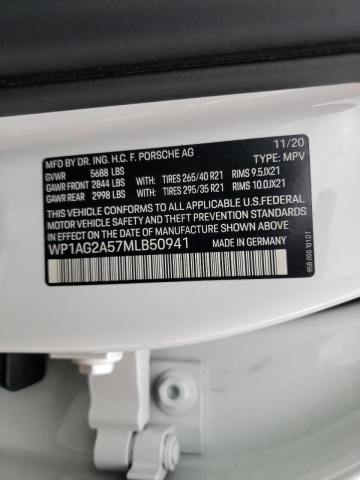 Photo 10 from auction – 2021 PORSCHE MACAN GTS with VIN WP1AG2A57MLB50941
