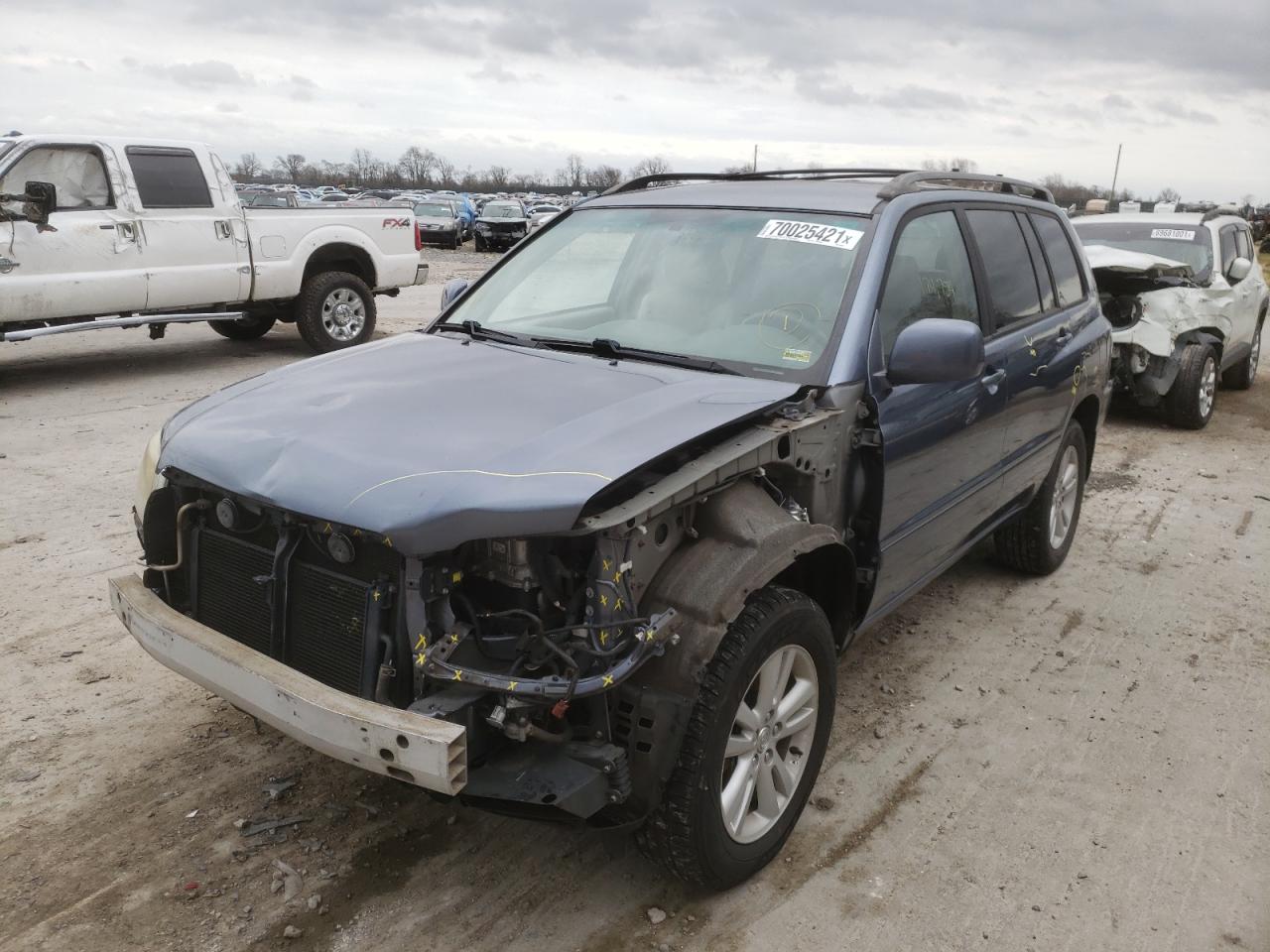 Photo 2 from auction – 2007 TOYOTA HIGHLANDER with VIN JTEGW21AX70020889