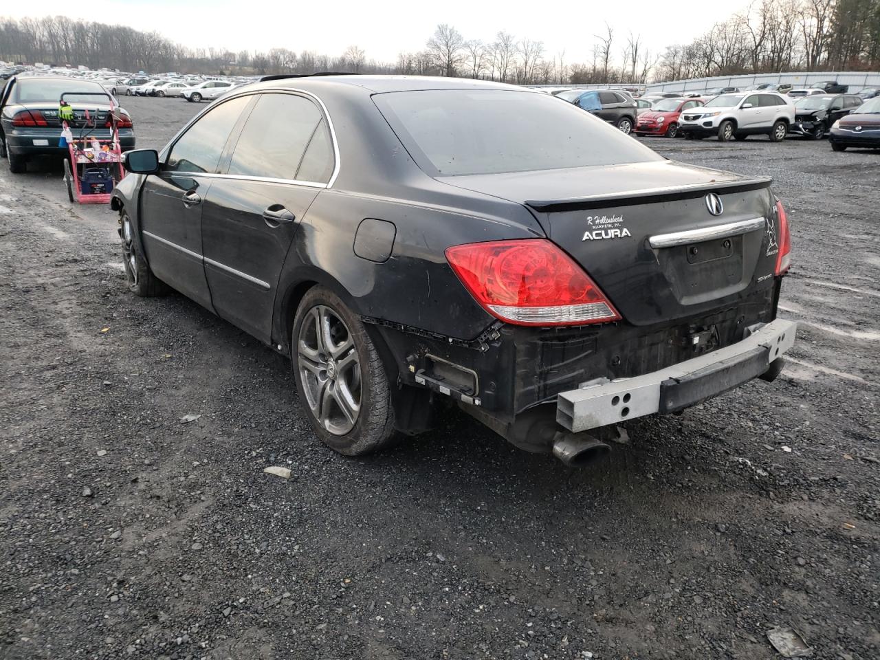 Photo 3 from auction – 2008 ACURA RL with VIN JH4KB16688C002169