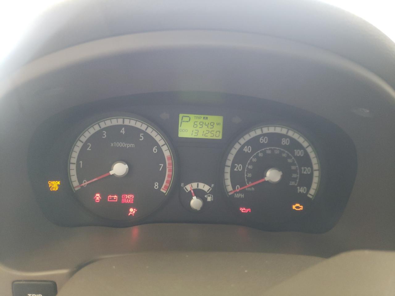Photo 8 from auction – 2009 KIA RIO BASE with VIN KNADE223496464664