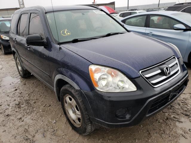 HONDA CR-V LX 2006 with VIN JHLRD68506C011685 - Photo from auction