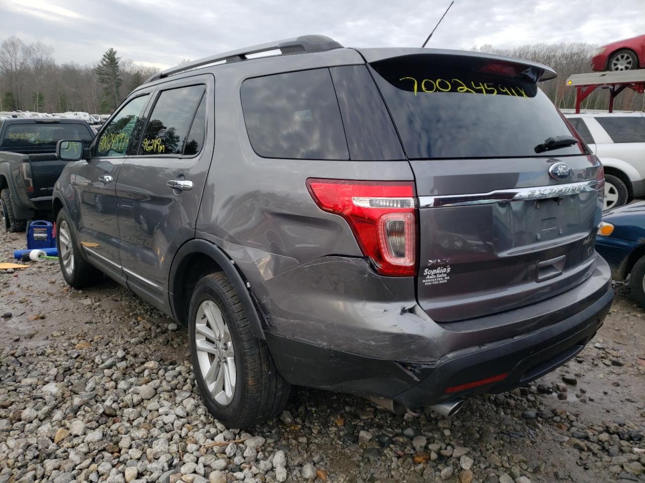 Photo 3 from auction – 2014 FORD EXPLORER X with VIN 1FM5K8D80EGC53733