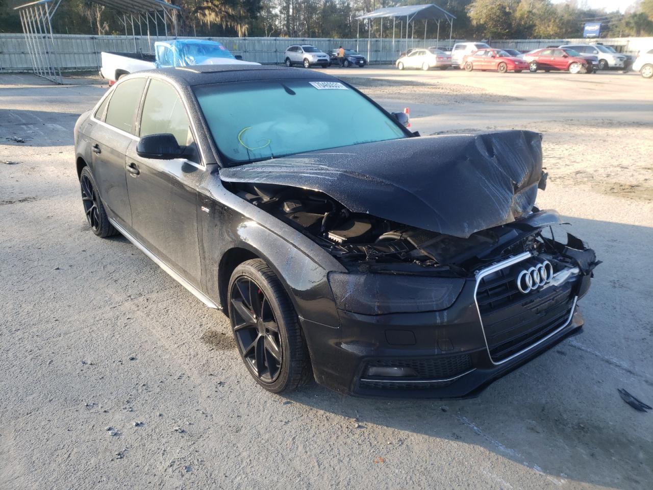 AUDI A4 PREMIUM 2014 with VIN WAUEFAFL9EN035025 - Photo from auction
