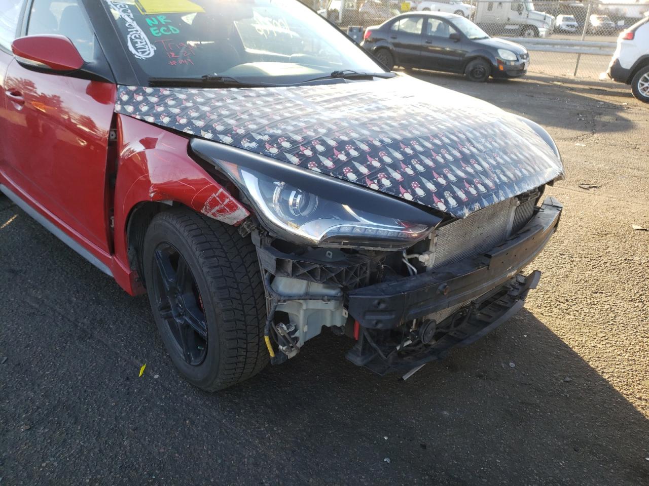 Photo 9 from auction – 2014 HYUNDAI VELOSTER T with VIN KMHTC6AEXEU184814
