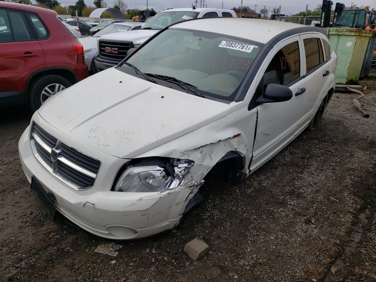 Photo 2 from auction – 2007 DODGE CALIBER SX with VIN 1B3HB48B87D582850