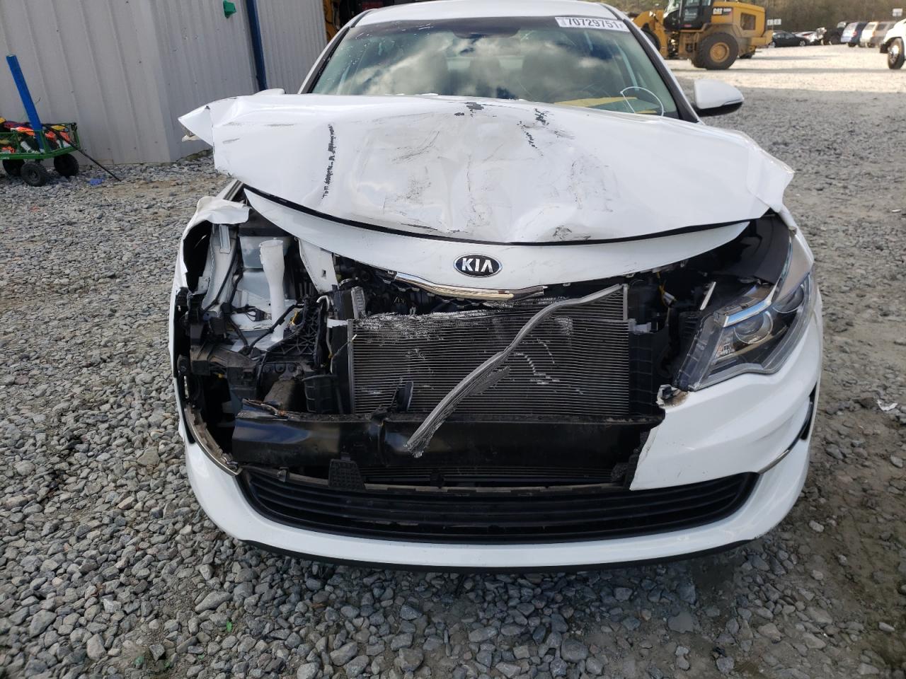 Photo 9 from auction – 2016 KIA OPTIMA EX with VIN 5XXGU4L39GG075384