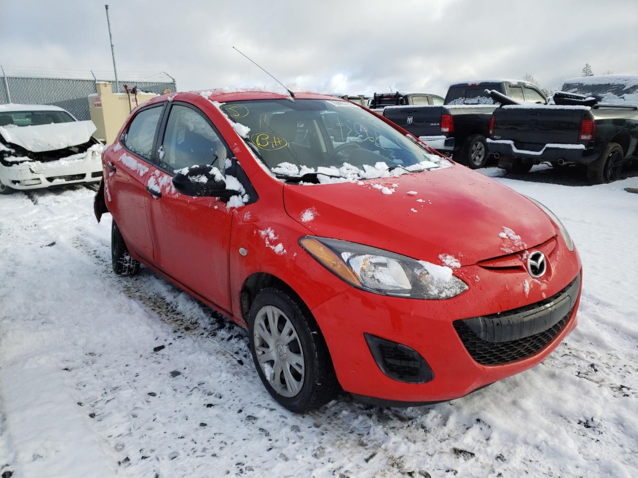 MAZDA MAZDA2 2012 with VIN JM1DE1KY8C0149935 - Photo from auction