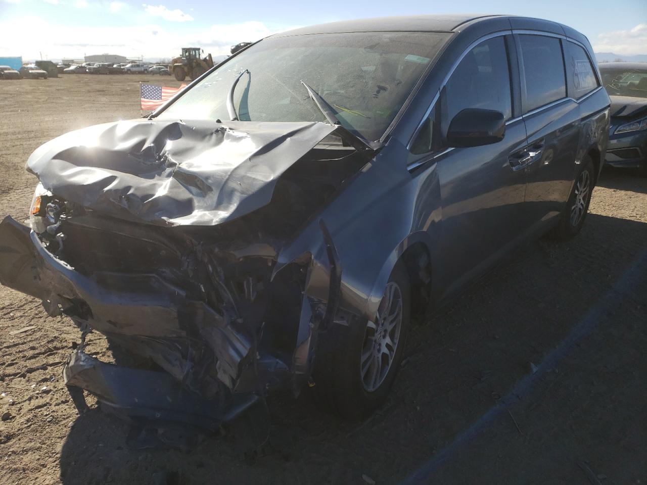 Photo 2 from auction – 2013 HONDA ODYSSEY EX with VIN 5FNRL5H45DB026779