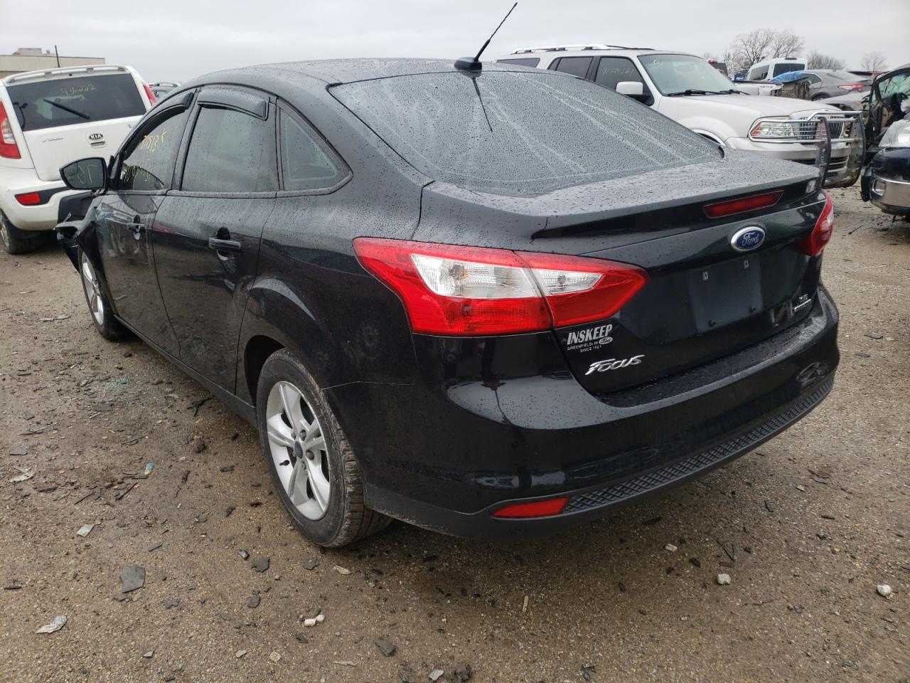 Photo 3 from auction – 2013 FORD FOCUS SE with VIN 1FADP3F25DL371513