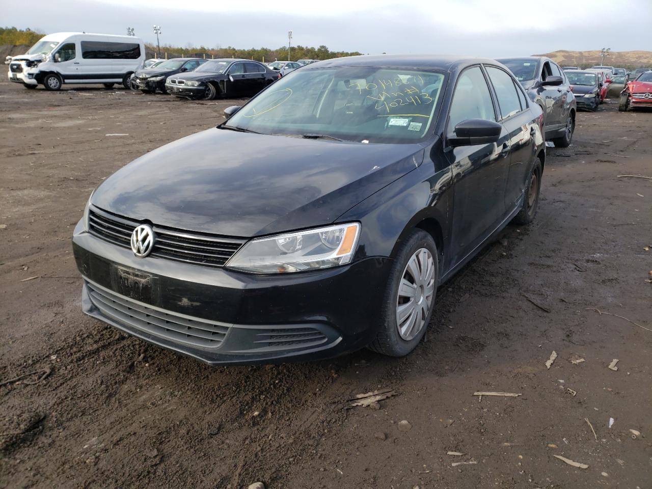 Photo 2 from auction – 2012 VOLKSWAGEN JETTA BASE with VIN 3VW2K7AJ4CM402413