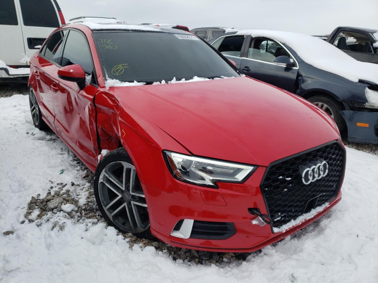 AUDI A3 PREMIUM 2017 with VIN WAUB8GFF4H1036962 - Photo from auction