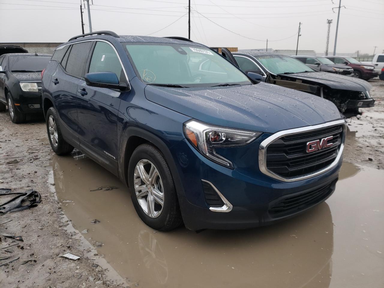GMC TERRAIN SL 2020 with VIN 3GKALMEV1LL344598 - Photo from auction