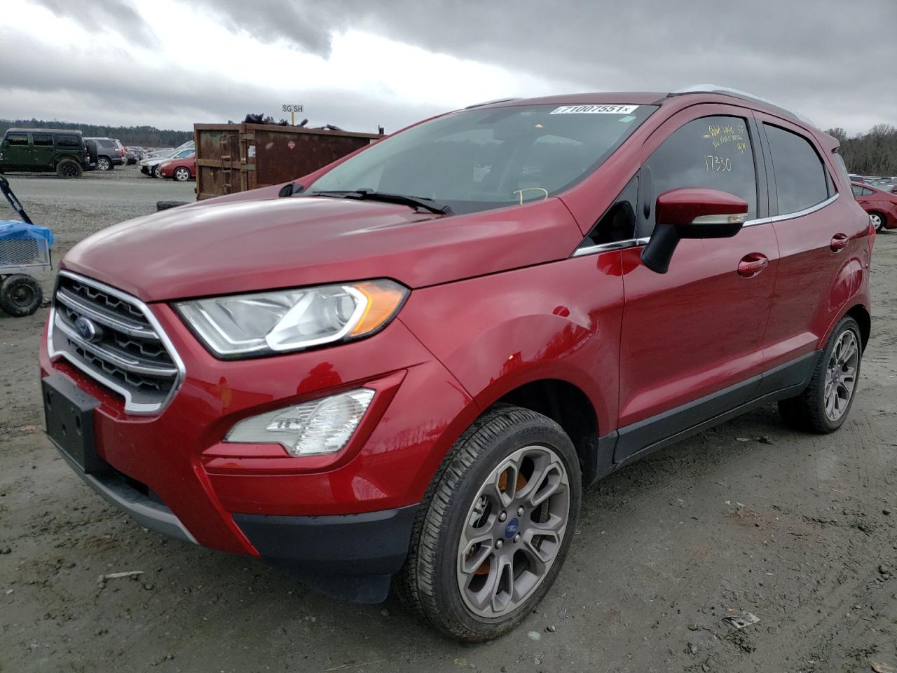 Zdjęcie 2 z aukcji – 2019 FORD ECOSPORT T z VIN MAJ6S3KLXKC263732