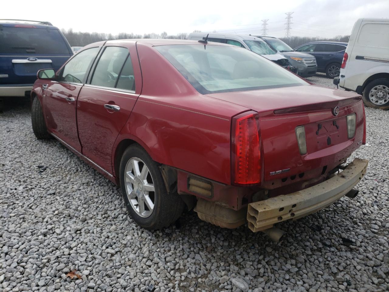Photo 3 from auction – 2008 CADILLAC STS with VIN 1G6DW67V580104292