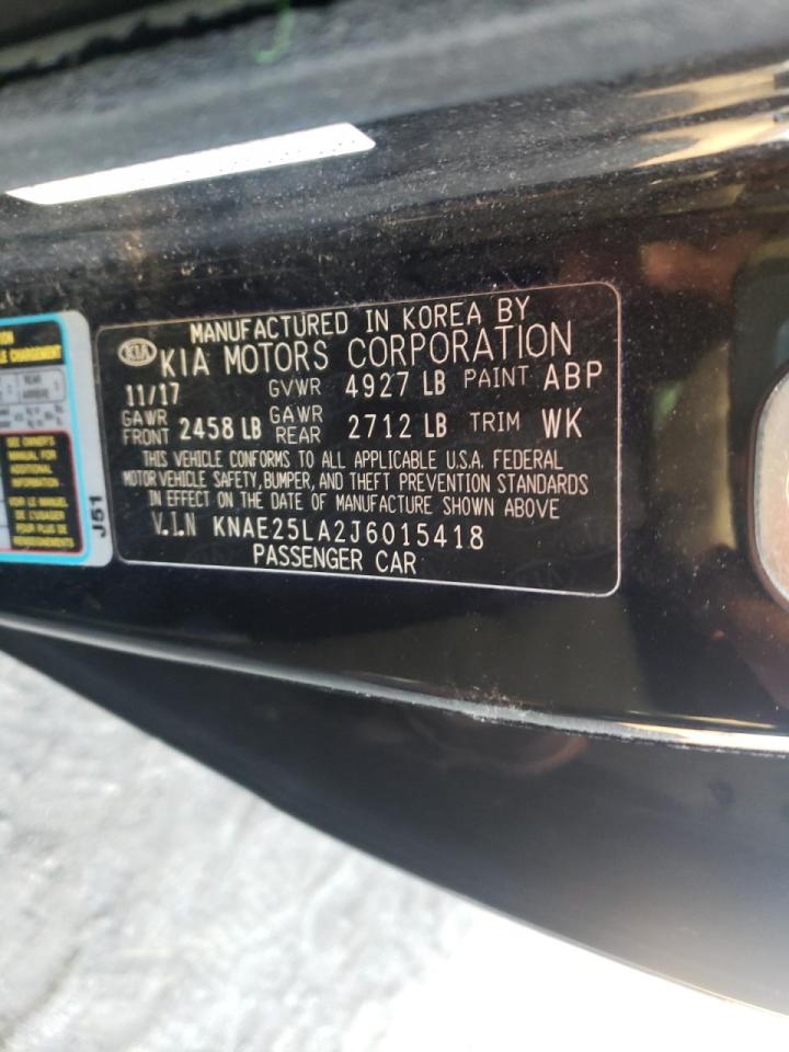 Photo 10 from auction – 2018 KIA STINGER PR with VIN KNAE25LA2J6015418