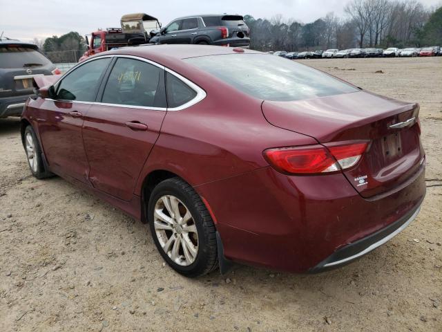 Photo 3 from auction – 2015 CHRYSLER 200 LIMITE with VIN 1C3CCCAB8FN521439