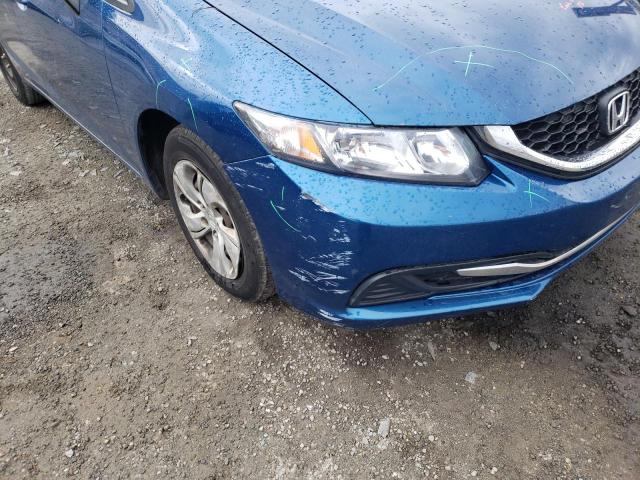 Photo 9 from auction – 2014 HONDA CIVIC LX with VIN 19XFB2F53EE218435