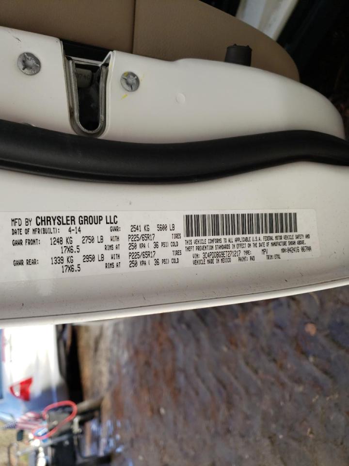 Photo 10 from auction – 2014 DODGE JOURNEY SX with VIN 3C4PDDBG9ET271217