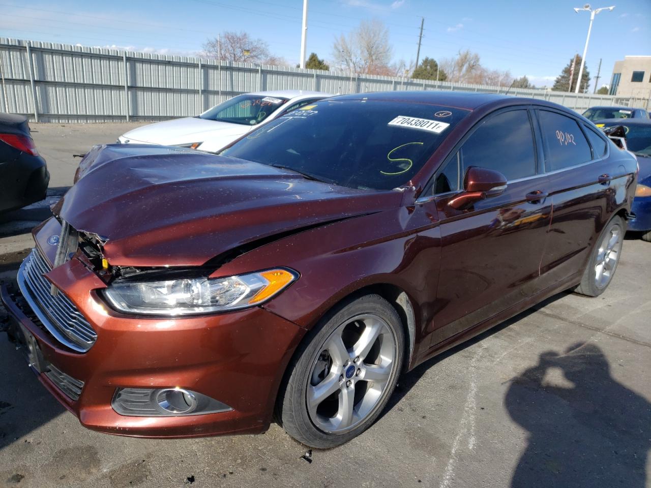 Photo 2 from auction – 2015 FORD FUSION SE with VIN 3FA6P0HD5FR264083