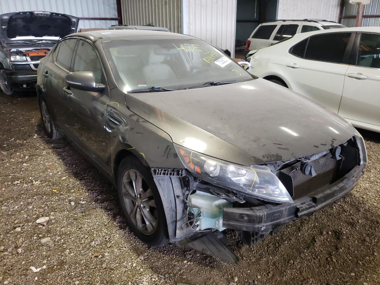 KIA OPTIMA EX 2012 with VIN 5XXGN4A77CG059732 - Photo from auction
