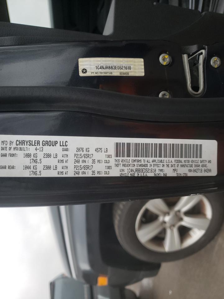 Photo 10 from auction – 2014 JEEP PATRIOT with VIN 1C4NJRBB3ED521610