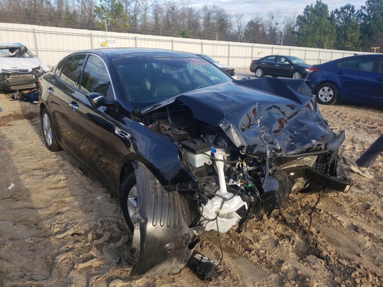 Photo 1 from auction – 2018 KIA OPTIMA EX with VIN 5XXGU4L37JG209820