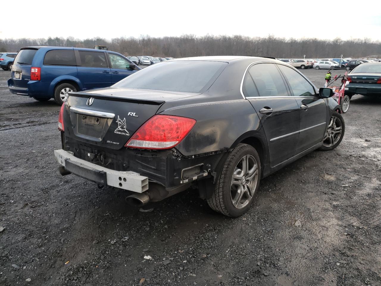 Photo 4 from auction – 2008 ACURA RL with VIN JH4KB16688C002169
