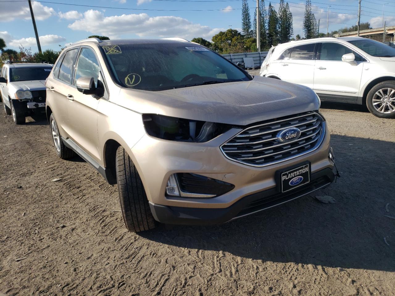 FORD EDGE SEL 2020 with VIN 2FMPK3J94LBA93336 - Photo from auction